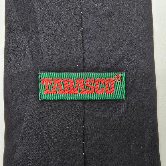 VTG Tabasco Greedy Gator Men's Silk Tie 4x58 - Picture 3 of 6